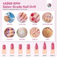 Cecodadi-Máquina Eléctrica Portátil Profesional Para Manicura Y Pedicura, Juego De Brocas Para Uñas, Herramientas Para Quitar Gel Acrílico Para Uñas, Máquina Pulidora De Uñas Eléctrica - details 5
