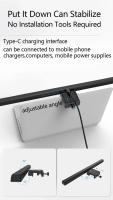 Lámpara De Escritorio LED 50cm Luz De Pantalla De Computadora Luz De Lectura USB Iluminación Cuidado De Los Ojos Luz De Mesa Con Ajuste De Brillo Sin Fin - details 11