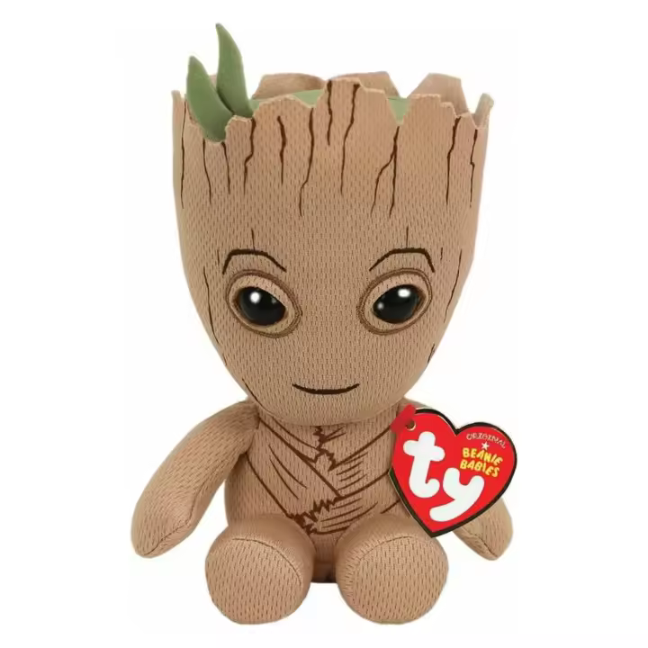 Peluche Groot 15 cm original Beanie babies TY-41215 - 1