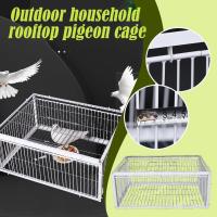 Cage Automática Para Pájaros Coche De Ratón Con Entrada Sola Sin Salida Cages De Almacenamiento Portátil De Hierro Reforzado Para Pigeons - details 24