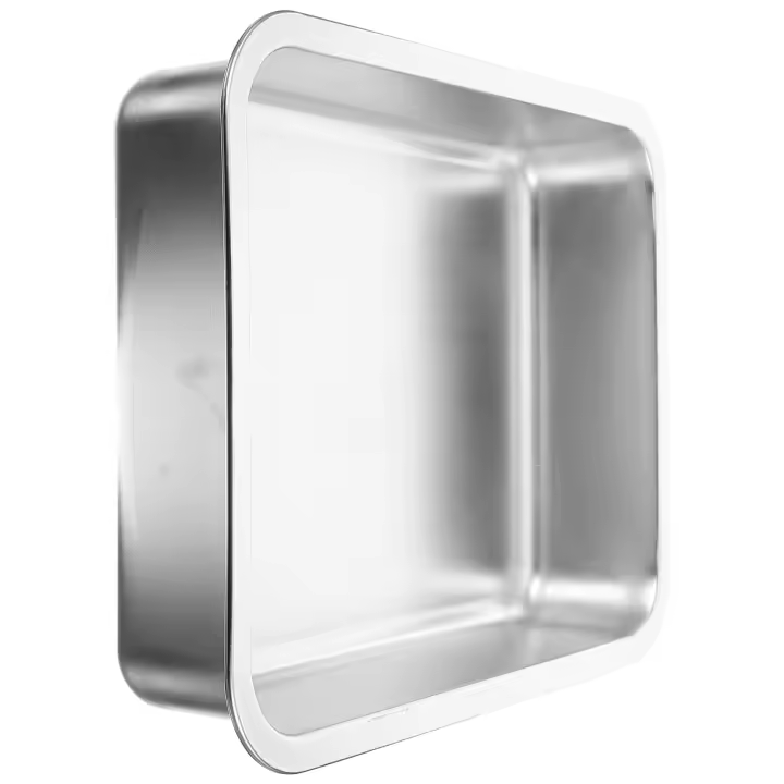 Caja De Orina Para Gatos De Acero Inoxidable Tipo Abierto Para Exterior Kennel Limpieza De Inodoros Decorativo Para Gatos De Hogar - 1