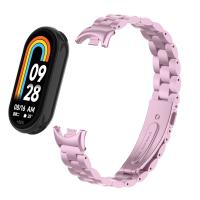 Correa De Metal Para Xiaomi Mi Band 8 Pulsera De Reemplazo De Acero Inoxidable Accesorios Para Reloj Inteligente Xiaomi Mi Band 8 Con Hebilla De Cierre - details 17