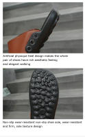 Sandalias De Verano Para Hombre MAEDEF Zapatos De Playa Antideslizantes Flip Flops De Alta Calidad Casual Mocasines De PU EVA - details 2