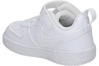 NIKE | Zapatillas Nike Court Borough Low Recraft Infantiles – Deportiva en Color Blanco – Sneaker con Cordones y Velcro – Máximo Ajuste – Cómodas y Ligeras – Modelo DV5458-106 - details 2