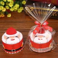 Toalla De Mano Navideña Roja Con Santa Claus 1/3pcs Regalo De Año Nuevo Suave Para Lavar La Cara Y Las Manos Uso Doméstico En Baño - details 5