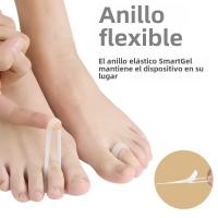 Corrector De Dedos De Gel Para Aliviar El Dolor De Los Dedos Curvados Y Cruzados Corregidor De Posición De Los Dedos De La Pierna - details 2