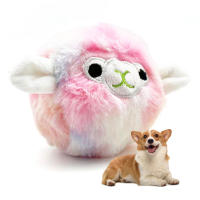 Juguetes Para Perros De Peluche Espinoso Sonidos Chillidos Alpaca Adorable Masticar Dientes Compañía Para Todos Los Tamaños De Perros - details 0