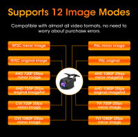 Cámara De Visión Trasera Develuck 1080P Con Lente Fisheye Para DVR Y Dash Cam Visión Nocturna Cámara De Retroceso 4 Pin Control AHD NTSC PAL TVI CVI - details 1