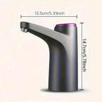 Bomba De Agua Eléctrica Recargable Para Cubetas De Agua Adecuada Para Uso En Casa Oficina Y Dormitorio Fácil De Llevar - details 4