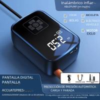 Bomba de Aire Compresor Inalámbrico para Coche 1PC Inflador de Neumáticos Eléctrico para Motocicleta Barco Automóvil Bomba de Inflado de Neumáticos Material ABS + Componentes Electrónicos - details 1