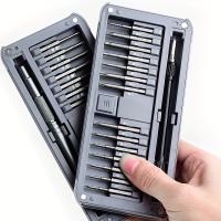 Juego De Destornilladores De Precisión 30 En 1 Con Mango Herramienta Manual Magnética Hexagonal Phillips Torx Para Reparación De Teléfonos Móviles - details 5