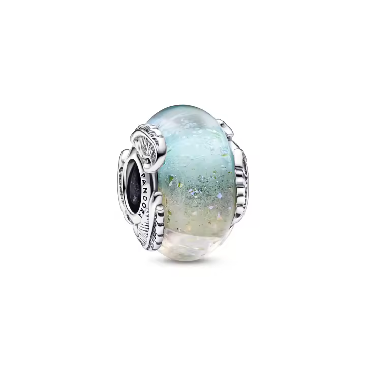 Charm Pandora Cristal Murano Multicolor & Pluma Curvada 792577C00 - 1