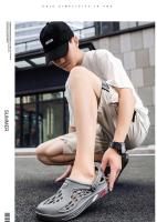 Sandalias De Verano Para Hombre Zapatos Casuales EVA Ligeros Sandalias De Agujero Clogs Para Jardín Y Playa Pantuflas Planas Para Exterior - details 10