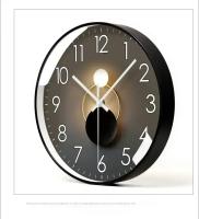 Reloj De Pared Silencioso Y No Ticks Operado Por Baterías Para Sala De Estar Dormitorio Cocina Oficina Clase Reloj De Pared Montado En La Pared - details 5