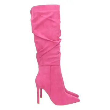 Botas de mujer de caña alta con tacón y puntera cuadrada · Mim · El