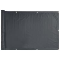 vidaXL Pantalla de privacidad de jardín PVC 500x120 cm Color Antracita,  Gris,  Crema y mas Perfecta para plantas y animales, múltiples usos malla para ventilación, seguridad, ventana, jardín - details 1