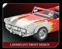 Construcción De Coches Retro C1 Convertibles 249 Piezas Bloques De Construcción Clásicos Para Niños Juguetes Educativos DIY Regalos Para Adultos Decoración De Escritorio - details 5