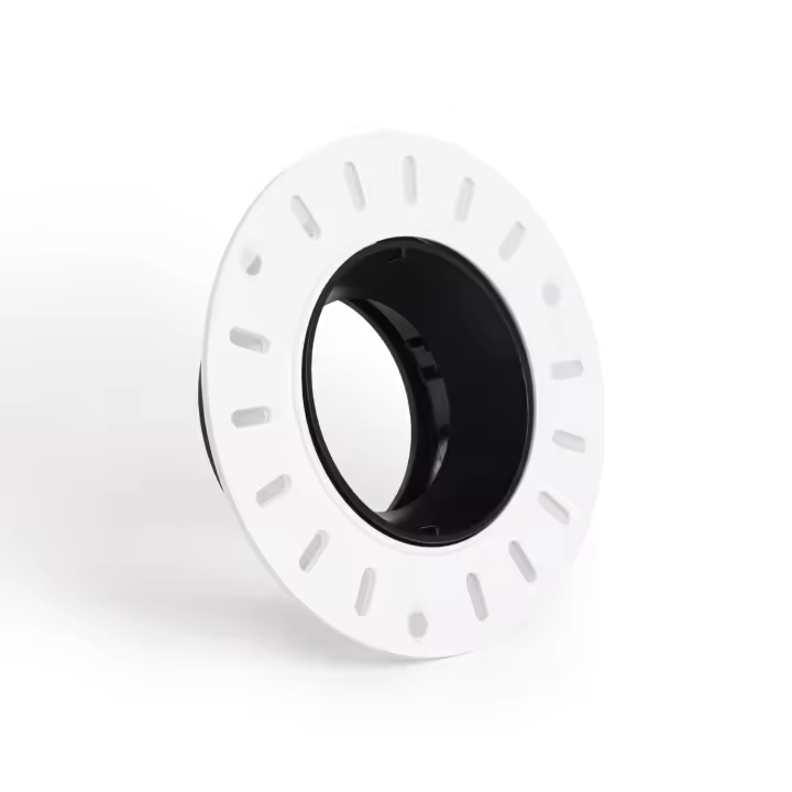 Ledkia Aro Downlight Circular Basculante Integración Escayola/Pladur para Bombilla LED GU10 / GU5.3 Corte Ø70 mm Suefix Blanco - 1