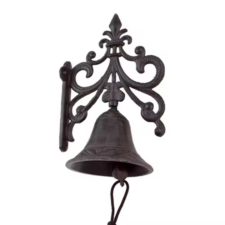 Campana decorativa Ferrestock Forja Acabado envejecido 230 x 110 x 145 mm - 1