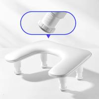 Almohada De U Para Arte De Uñas Ajustable Y Levantable Con Soporte Desmontable De Cuero PU Diseño Inclinado Almohada De Mano Para Uñas - details 1