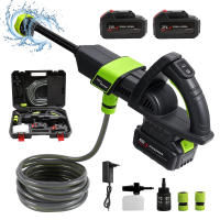 Hidrolimpiadora Profesional 1200W 120 BAR | Motor Sin Escobillas | Pistola 6 en 1 con ESPUMA ACTIVA 2.0 | 100% Inalámbrica | Kit Coches + Jardín | 50 Min Autonomía - details 1
