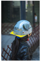 Casco Retro De Medio Tamaño Para Patinete Seguridad Para Motocicleta Harley Vintage Eléctrica Ciclismo Estilo Clásico Moda Unisex - details 2