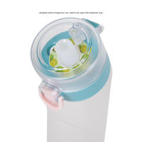 Botella Deportiva De Agua Con Sabor 650ml Con Cubos De Fragancia De Frutas Para Exteriores Camping Fitness Moda - details 5