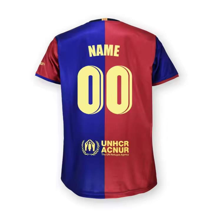 PERSONALIZABLE - Camiseta FC Barcelona 1a Equipación 24/25 - Réplica con Licencia Oficial para Adulto - 1