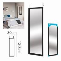 ARISE SHOP-Espejo puerta 30x120cm negro,Perfecto para tener en tu dormitorio, baño y vestidor - details 1