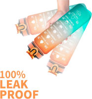 Botella De Agua Deportiva Motivacional 750ml/1000ml Chorro Fuera De Leche Resistente Al Desbordamiento Para Ciclismo Senderismo Viajes Al Aire Libre - details 3
