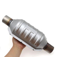 Convertidor Catalítico Universal De Alta Fluidez 2'' 2.25'' 2.5'' 3" 400 Celdas Acero Inoxidable Redondo Euro1 Para Muffler - details 1