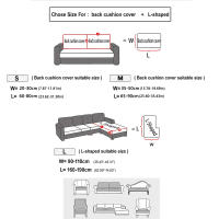 Cubierta De Sofá Elástica Alta En Tela De Jacquard Antipelo Y Máquina Lavable Para Todas Las Estaciones Resistentes a La Suciedad Para Sofás Y Asientos Singulares - details 2