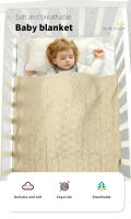 Mantas para Bebe Unisex, Saco de dormir Mensual netural para recién nasido, Saco de dormir para cochecito, Cama, Tapete tejido para niños y niños - details 0