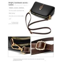 Bolso De Hombro Para Mujer 100% Cuero Genuino Bolso De Mano Diseñador Cuero Vaca Flap Bolso De Lujo Bolsos Cruzados Para Mujer - details 3