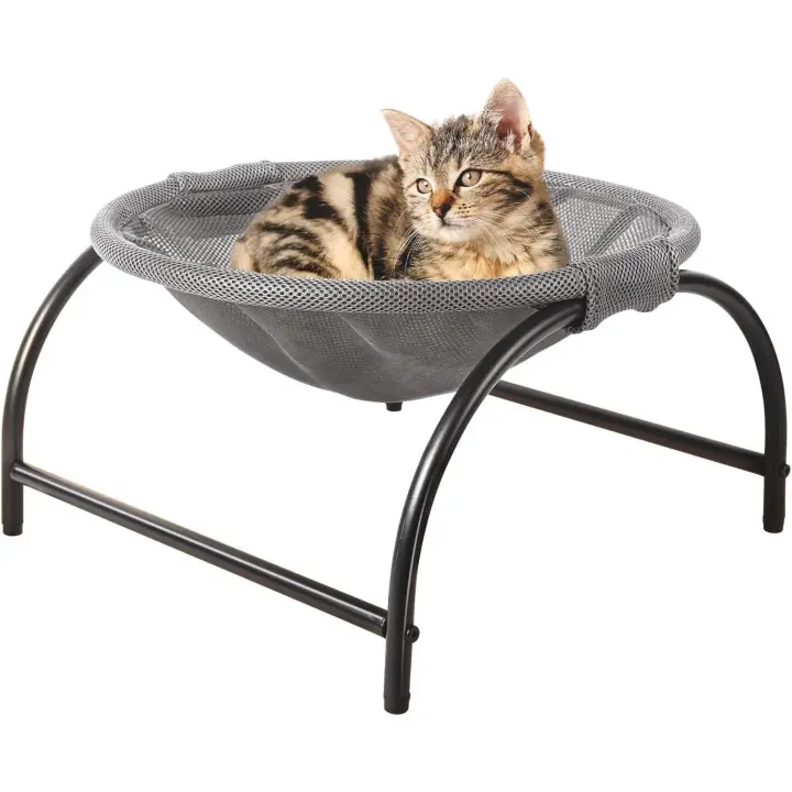 Cama type hamaca para Gatos, 43 × 43 × 24 cm, transpirble, Cama para dormir para Gatos de pie, Cama para mascotas - 1