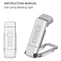 Luz De Lectura LED Mini Portátil Recargable Por USB Protección Ocular Con 3 Colores Y 5 Niveles De Brillo Incluye Marcapáginas - details 2
