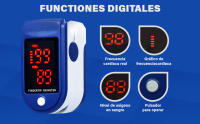 Oximetro Profesional De Dedo Soulcare - Medidor De Oxígeno - Frecuencia Cardiaca - Sin Agujas - Sensor - details 8