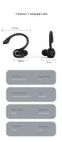 Auriculares Inalámbricos Bluetooth 5.2 Para Negocios Con Cancelación De Ruido Y Micrófono Mini HIFI Bass Para Deportes Y Juegos - details 17