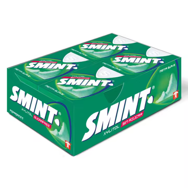 Smint tabs menta suave 12 unidades de 8g - 1