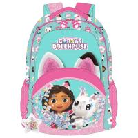 Gabby's Dollhouse - Mochila infantil escuela 42x32cm para niños con diseño encantador y colorido ideal para aventuras diarias - details 0