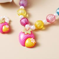Juego De Reloj Y Joyería Para Niñas Con Patrón De Caballo Arcoíris Collar Aretes Anillo Pulsera Regalos Para Niñas Y Niños - details 22