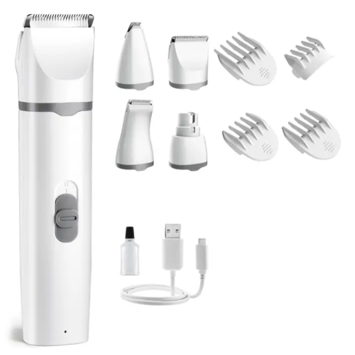 Cortapelos de perro para amoladora de uñas, recargable por USB, cortapelos para mascotas - 1