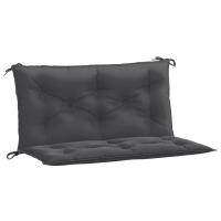 vidaXL Cojines banco jardín 2 uds tela 100x50x7 cm Color Antracita melange,  Gris claro melange,  Gris oscuro melange y mas Cojín Decorativo de Asiento Cojines de muebles de salon - details 0