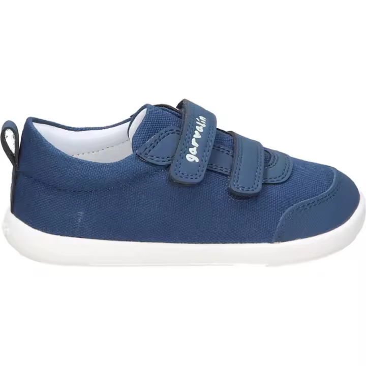 GARVALIN | Lonas Garvalín para Niño – Zapatillas Flexibles en Color Azul Marino – Lonetas con Cierre de Doble Velcro – Respetuosas con el Pie – Drop Zero – Dedos Libres – Cómodas – Modelo 252339-A089 - 1