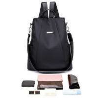 Mochila Casual Para Mujer 2023 Nylon Sólido Bolsa Escolar Moda Con Correa Desmontable Bolsa De Hombro Estilo Preppy - details 5
