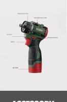 Kit De Destornillador Eléctrico Sin Escobillas LYUWO Con Batería De Carga Rápida Luz LED Y Cuerpo Ergonómico (2-en-1 Taladro/Destornillador) - details 11