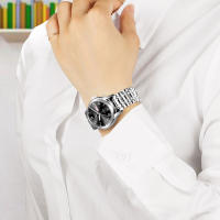 Reloj De Mujer LIGE Lujo Moda Cuarzo Acero Inoxidable Resistente Al Agua Con Calendario Pantalla Romana Reloj Casual Para Mujeres - details 9