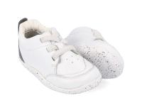 Bobux Xplorer Sport White + Smoke - Zapatos infantiles de piel con abertura elástica - details 0