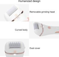 Removedor de Callos de Pie Eléctrico, Lima de Pie Electrónica Portátil Herramienta de Pedicura con distintos cabezales - details 2