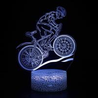 Lámpara De Noche LED USB Nighdn Para Bicicleta De Montaña Luz De Mesa Cambio De Color 16 Con Control Remoto Decoración De Habitación Regalo De Cumpleaños Para Niños Y Hombres - details 5